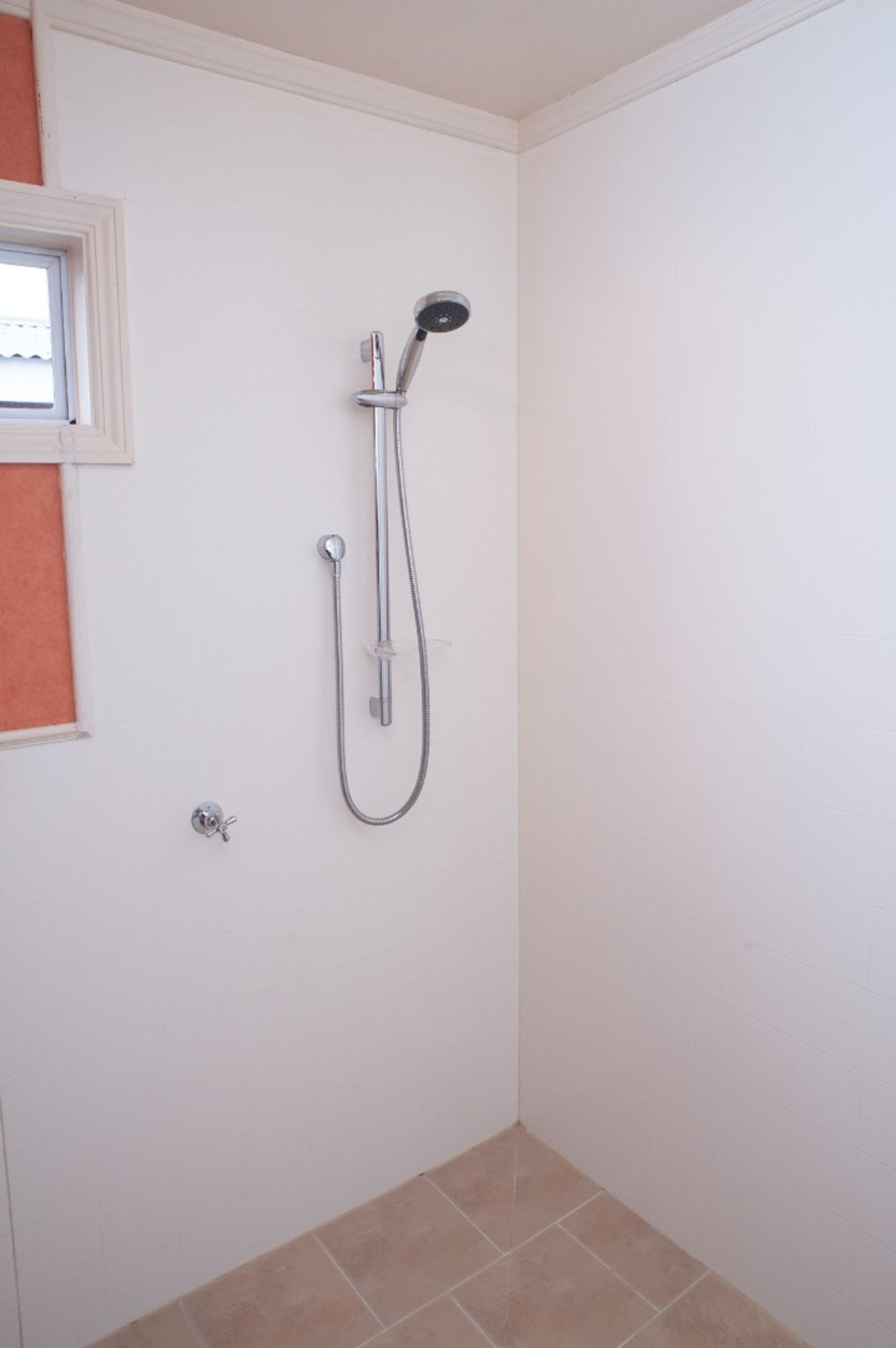 Bathroom view of shower